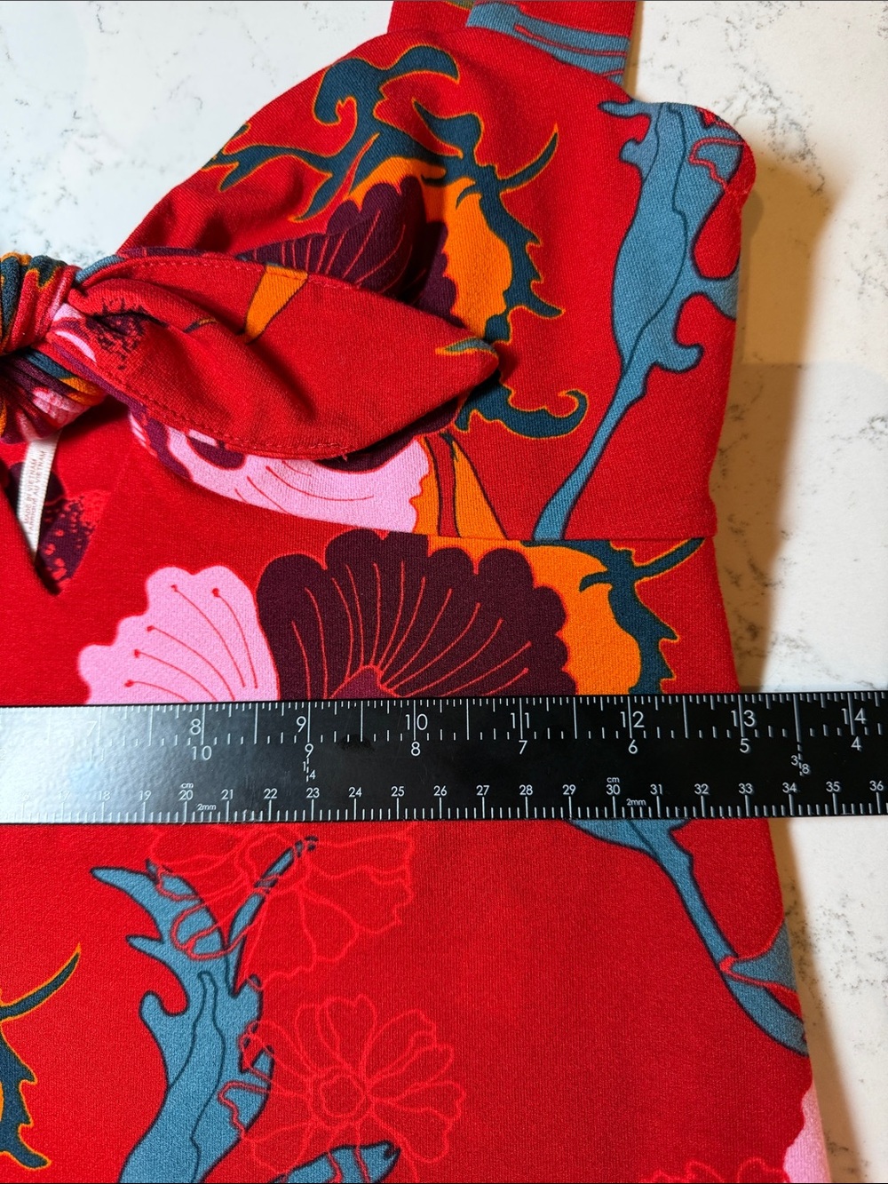 Free People Women’s Sweet Cherry Floral Print mini dress in Red. Size Small - Picture 7 of 10